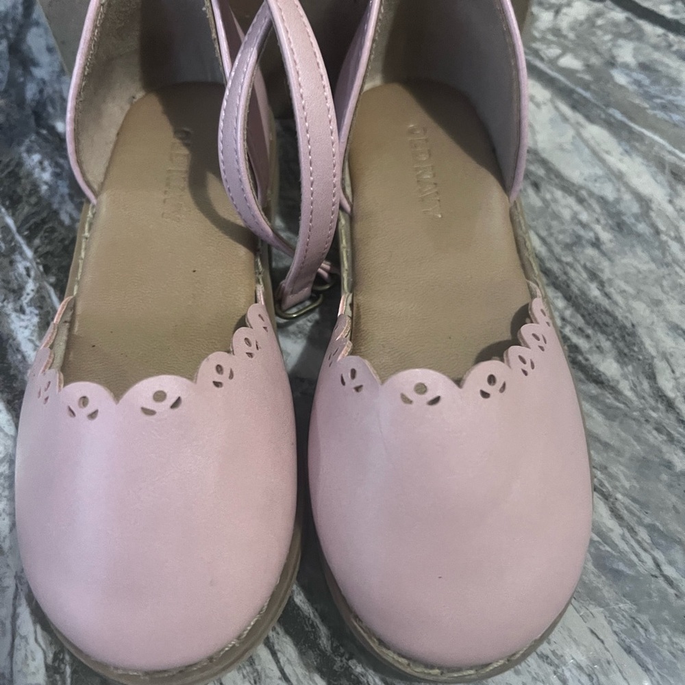 Old Navy Pink Kids Dress Shoes